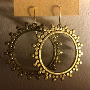 NWT hoop earrings.